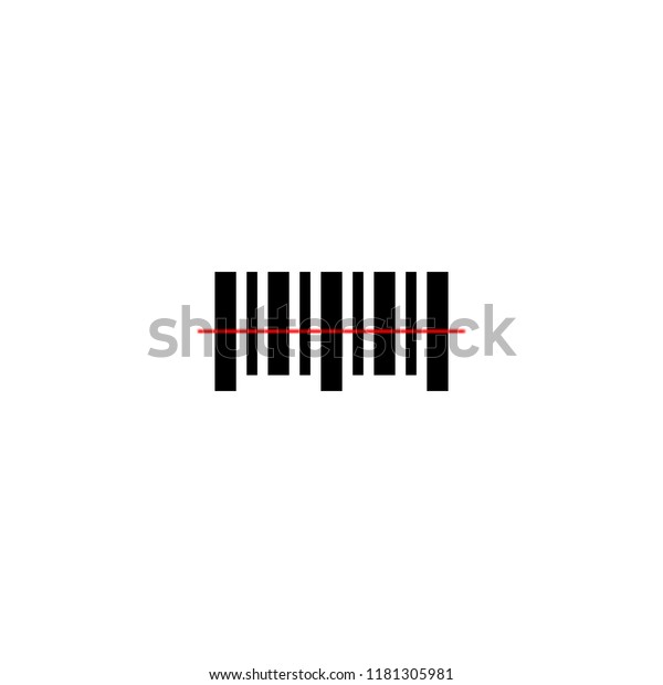 Bar Code Symbol Barcode Icon Stripped Stock Vector Royalty Free 1181305981 Shutterstock 7130