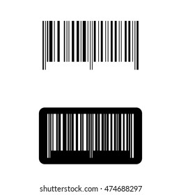 Bar code symbol . Vector illustration