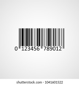 Bar code. Vector icon