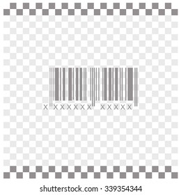 Bar code vector icon