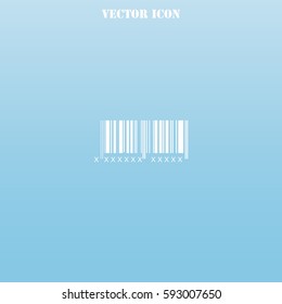 Bar code vector  icon.