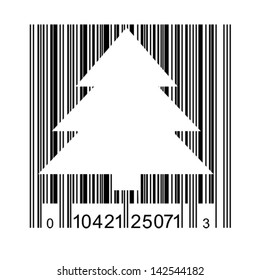 Bar code. Vector illustration.