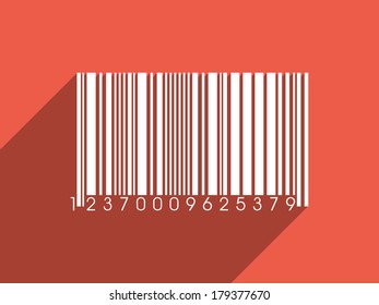 Bar code. Vector illustration.