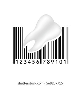 Bar code. Vector illustration.