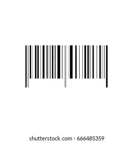 Bar code . Vector illustration