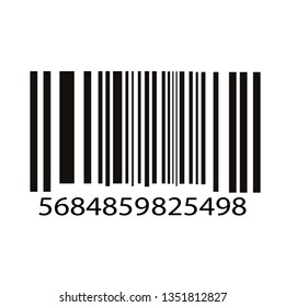 Bar code vector illustration isolated