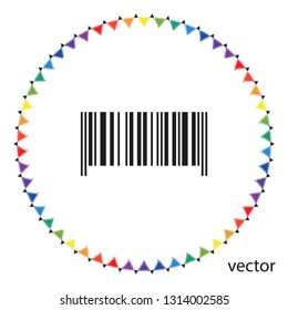 bar code,vector icon