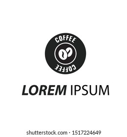 bar coffea logo with modern style.-illustration