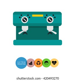 Bar coffee machine icon