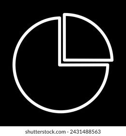bar diagram icon simple vector illustration