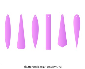 Earring Templates Images Stock Photos Vectors Shutterstock