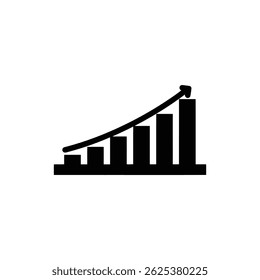 Bar Graph Forming Abstract Bridge - Business Connectivity and Growth
