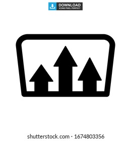 icono de gráfico de barras o logotipo símbolo de signo aislado ilustración vectorial - iconos vectoriales de estilo negro de alta calidad
