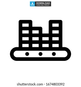 Stangengrafiksymbol oder Logo einzeln auf Zeichen Vektorillustration Illustration - hochwertige Vektorsymbole mit schwarzem Hintergrund
