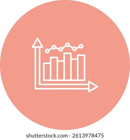 Bar Graph Icon Symbol Art Sign