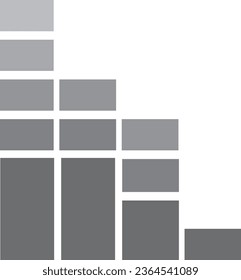 Bar Graph Icon Vector Logo, Deezer Icon, Multiple Ping Monitor