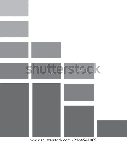 Bar Graph Icon Vector Logo, Deezer Icon, Multiple Ping Monitor