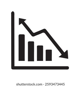 Bar graph illustrating growth trend.
