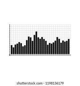 Bar graph and line graph templates, business infographics, vector illustration. Graphs and charts set. Statistic and data, information infographic.
