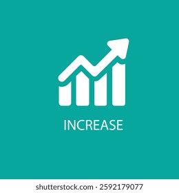 Bar graphic icon black. Perfect Black pictogram illustration. Business chart with arrow. Growths chart collection. Profit growing sumbol. Progress bar. Bar diagram. Chart Increase