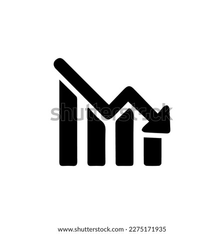 Bar graphic icon black. Perfect Black pictogram illustration. Business chart with arrow. Growths chart collection. Profit growing sumbol. Progress bar. Bar diagram. Chart Increase.