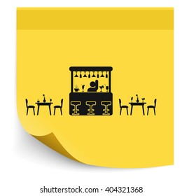 Bar icon. 