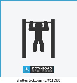 bar icon  tightening isolated vector sign symbol