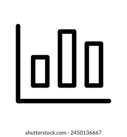 Bar Icon Vector Symbol Design Illustration