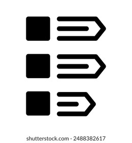 Ilustración de diseño de símbolo de Vector de barra