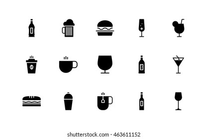 Bar Icons Glyph