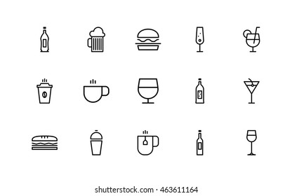 Bar Icons Line