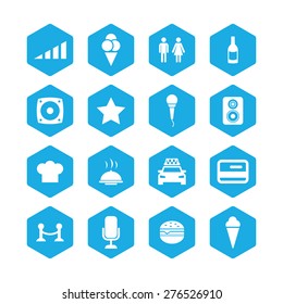 bar icons universal set for web and mobile
