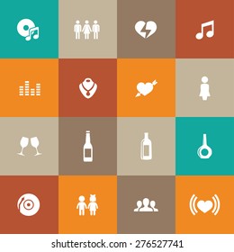 bar icons universal set for web and mobile
