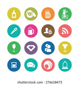 bar icons universal set for web and mobile 