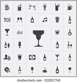bar icons universal set for web and mobile