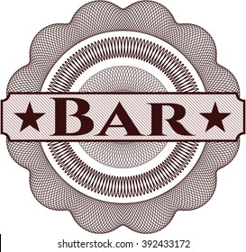 Bar linear rosette