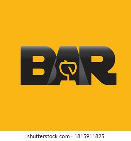 BAR Logo Design Template Vector