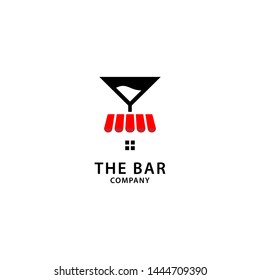 Bar Logo Design, Wine, Drink and Store Icon