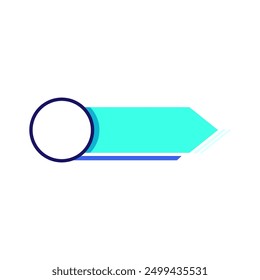 bar news lower third cartoon. banner breaking, broadcast title, video headline bar news lower third sign. isolated symbol vector illustration