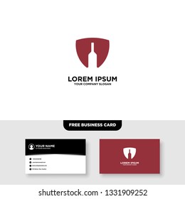 Bar And Night Club Logo, Free Business Card