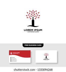 Bar And Night Club Logo, Free Business Card