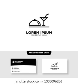 Bar And Night Club Logo, Free Business Card