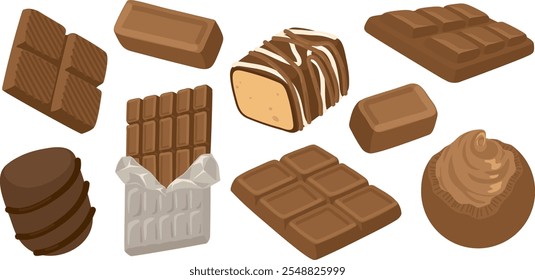 Una barra de chocolate 