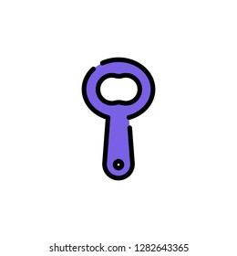 Bar, pub and beverage icon. Single high quality bar, pub and beverage related icon. Isolated bar, pub and beverage symbols in white background. Graphic icons element
