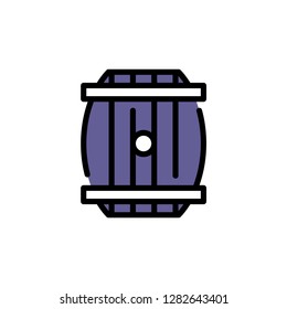 Bar, pub and beverage icon. Single high quality bar, pub and beverage related icon. Isolated bar, pub and beverage symbols in white background. Graphic icons element
