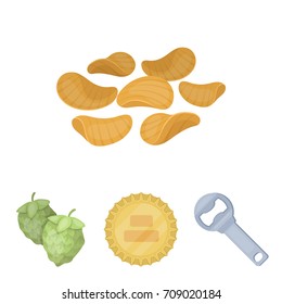 Bar, pub, restaurant, cafe .Pub set collection icons in cartoon style vector symbol stock illustration web.