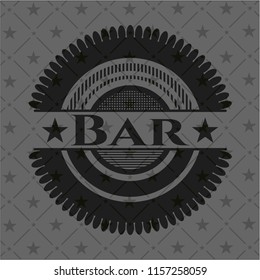  Bar realistic black emblem