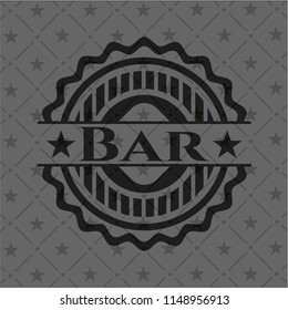 Bar realistic dark emblem