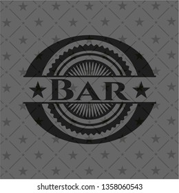 Bar realistic dark emblem