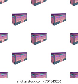 Bar, restaurant. Architectural construction of the bar single icon in cartoon style vector symbol stock illustration web.